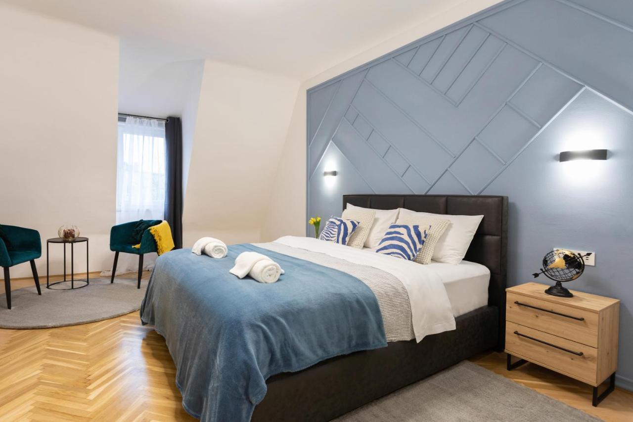 Design 1Bdr Loft Near Kvaternik Square Apartman Zágráb Kültér fotó