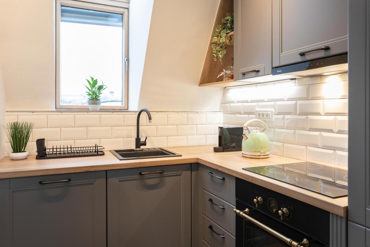 Design 1Bdr Loft Near Kvaternik Square Apartman Zágráb Kültér fotó